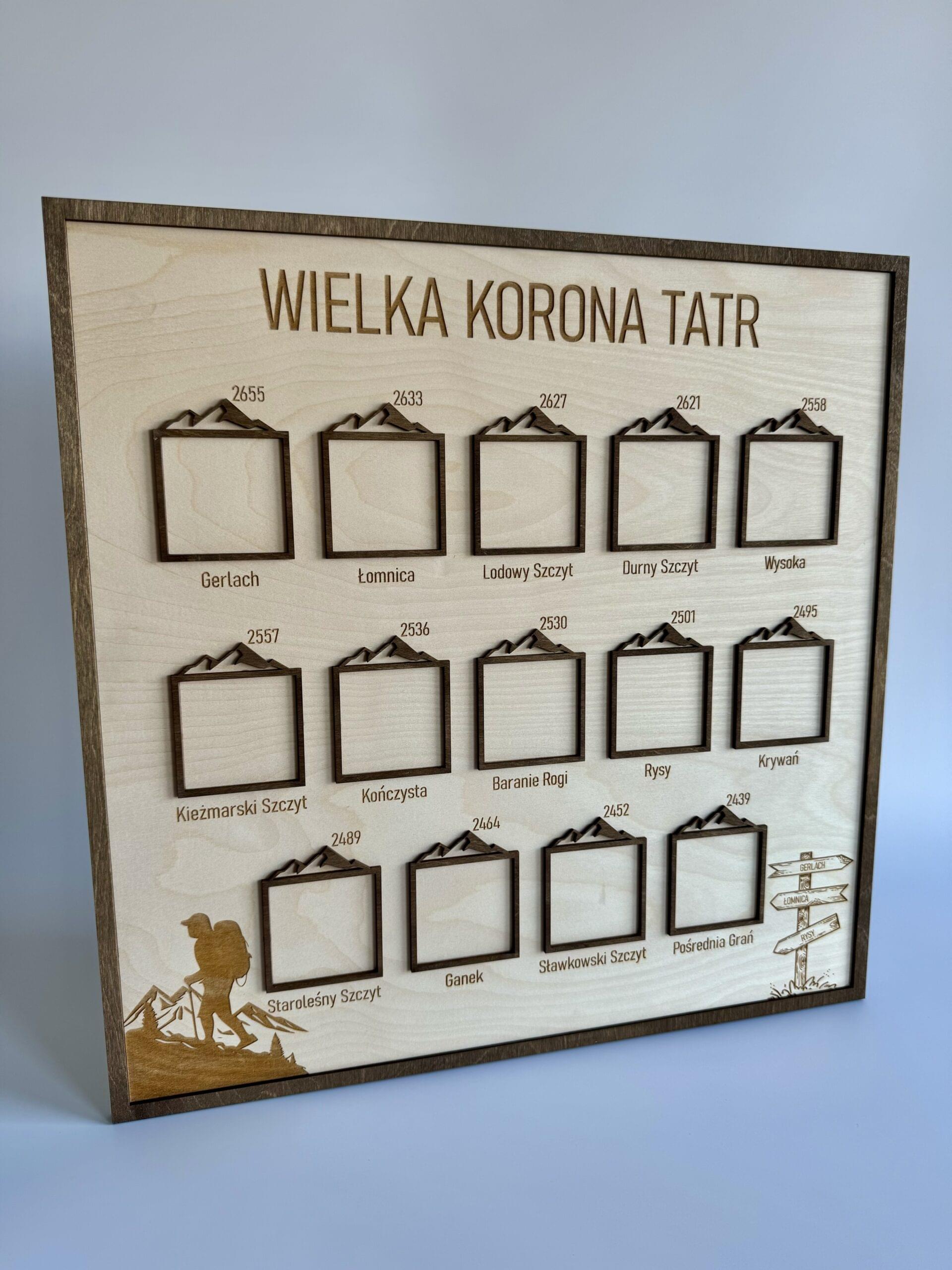 Ramka z Wielką Koroną Tatr - obrazek 3