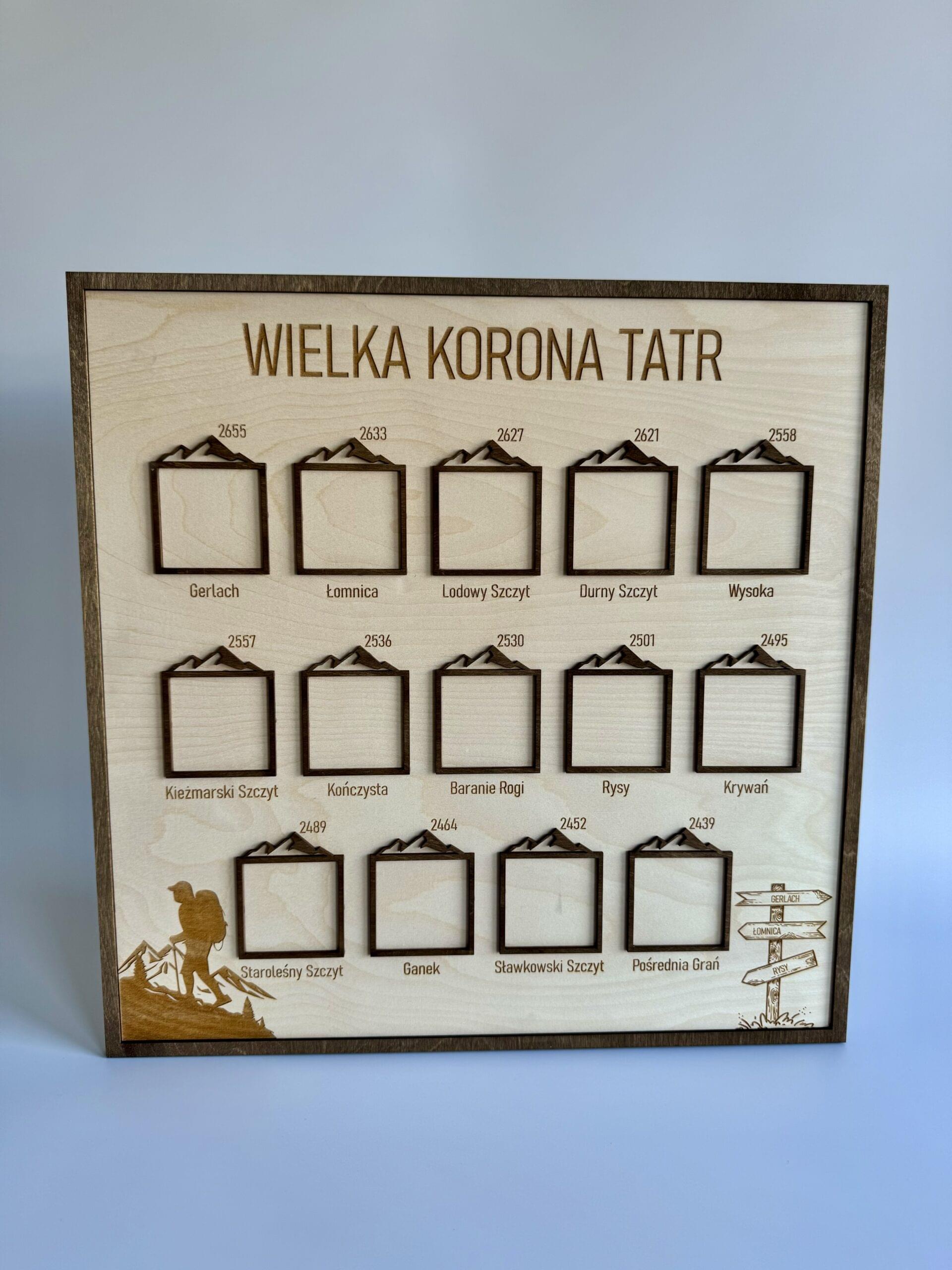 Ramka z Wielką Koroną Tatr - obrazek 2